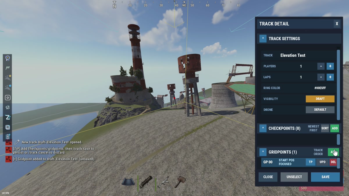 Race Track Editor